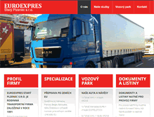 Tablet Screenshot of euroexpres.info